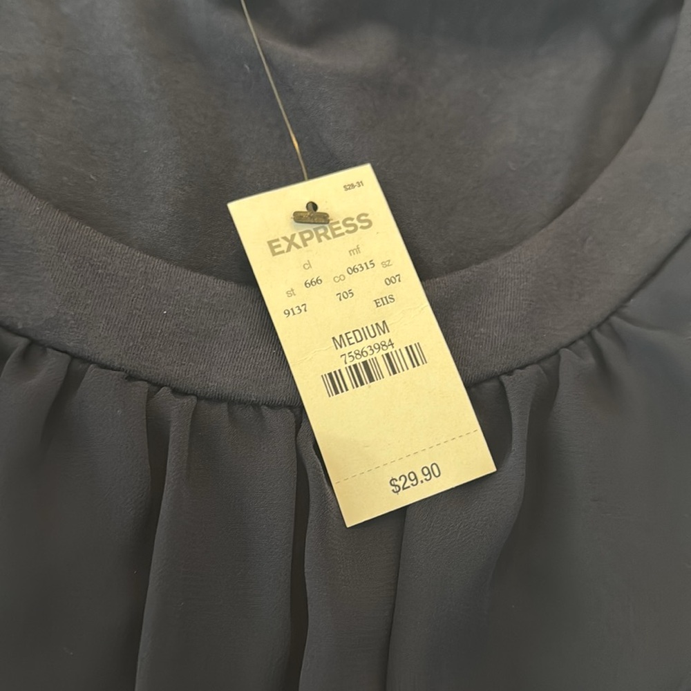 NWT Express navy tank camisole M - Picture 3 of 6